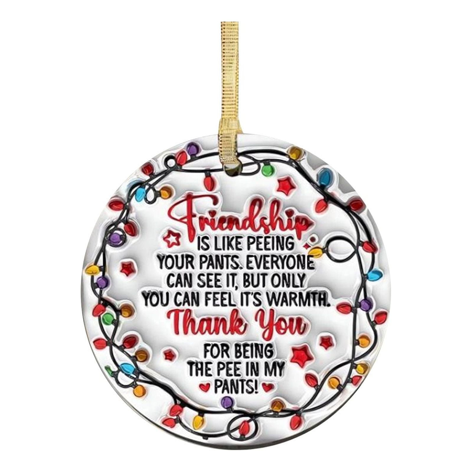 Thank You Heart Ornament – Appreciation Gifts For Coworkers, Teachers, Boss, Nurse, Friends | Wooden Keepsake With Inspirational Quote