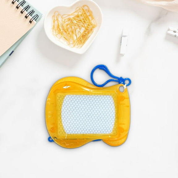 shyuyusa Colorful Mini Drawing Boards-Backpack Keychain Clip For Erasable Doodle Sketch Writing Pad For Unisex Key Chain Backpack Pendant Key Fob Car Pendant