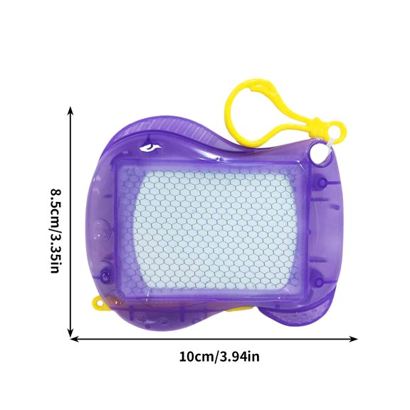 shyuyusa Colorful Mini Drawing Boards-Backpack Keychain Clip For Erasable Doodle Sketch Writing Pad For Unisex Key Chain Backpack Pendant Key Fob Car Pendant