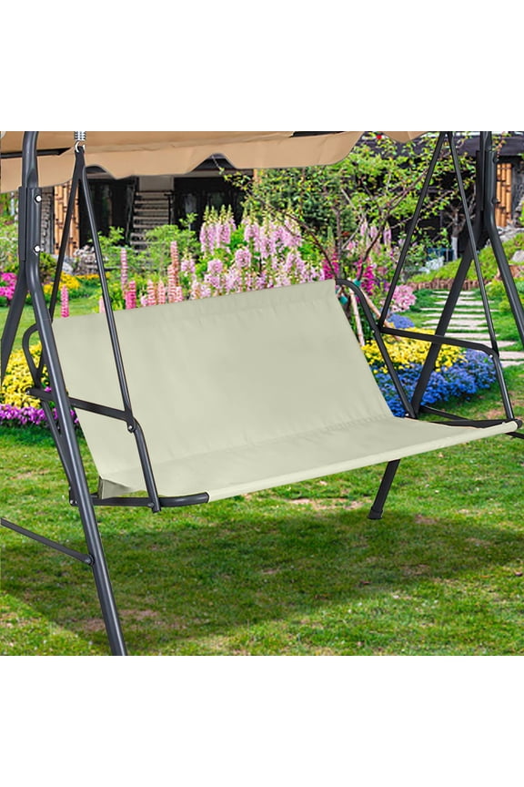 Cover Chair Seat Replacement Cover,Seat Replacement Cushions,2/3 Seat 600D Thickened Oxford Seat Cover Oxford Waterproof& Thickened Swing Seat Cover for Outdoor Garden Swing Chair