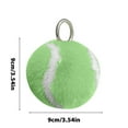 thumbnail image 1 of shyuyusa Cute Fluffy Tennis Keychain Plush Pendant Ball Key Rings Soft Pompom Keychain For Backpack Handbag Purse Charms, 1 of 6