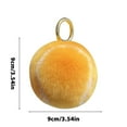 thumbnail image 1 of shyuyusa Cute Fluffy Tennis Keychain Plush Pendant Ball Key Rings Soft Pompom Keychain For Backpack Handbag Purse Charms, 1 of 5
