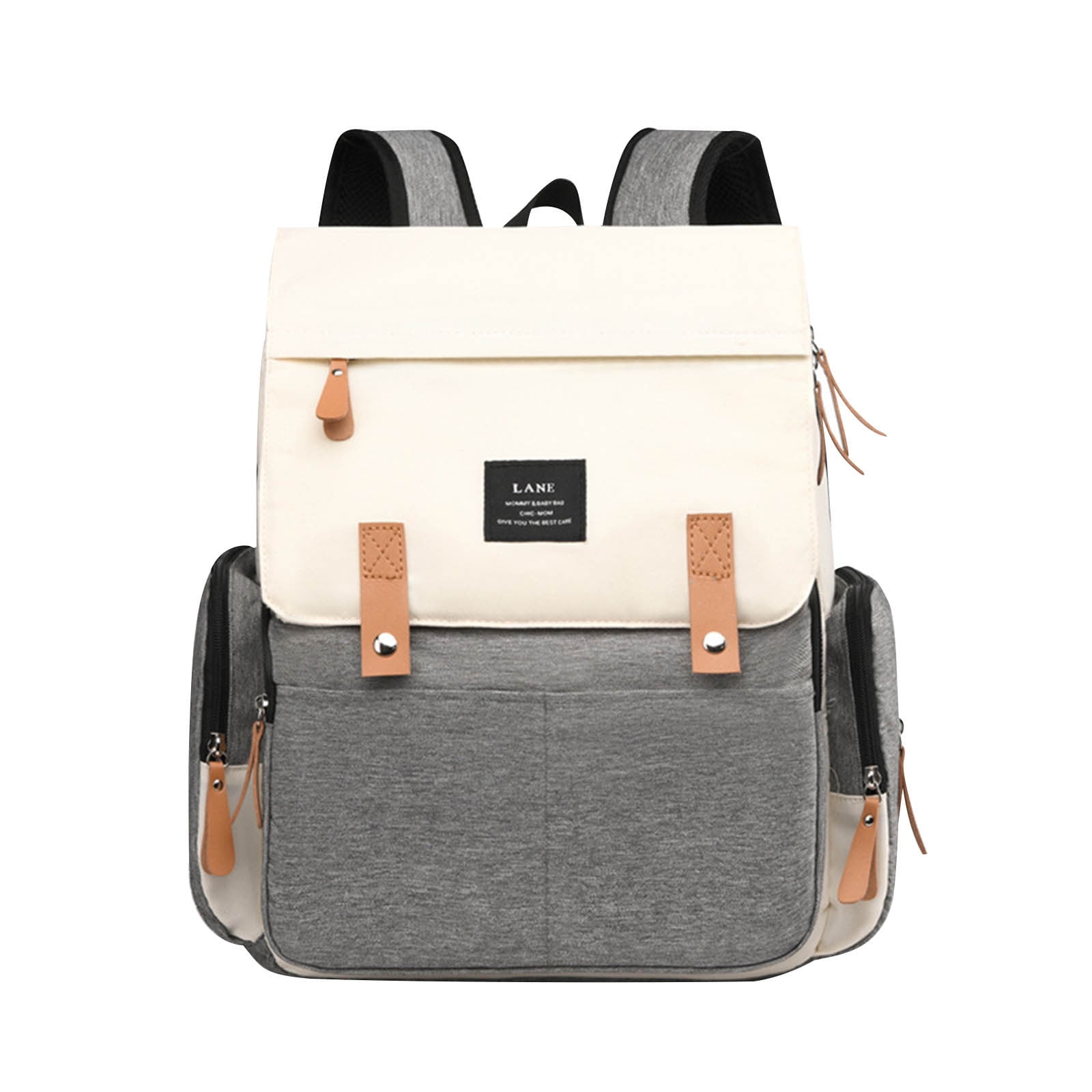 shyuyusa Diaper Bags For Mom Large Capacity Travel Bags for Mom and Dad Maternity Diaper Bag With Changer Bags Breastfeeding, Maternity Solid Gray Fashion