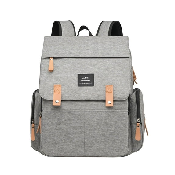 shyuyusa Diaper Bags For Mom Large Capacity Travel Bags for Mom and Dad Maternity Diaper Bag With Changer Bags Breastfeeding, Maternity Solid Gray Fashion