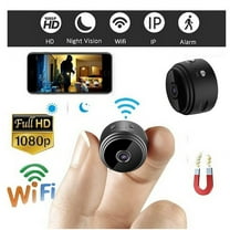 shyuyusa HD 1080P Mini Camera Wireless Wifi Security Cam Night Vision Motion Detects With 360° Adjust with Cell Phone App Tiny Smart Pet Dog Cameras with Night Vision and Motion Detection