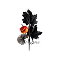 thumbnail image 1 of shyuyusa Halloween Black Maple Leaf Branches - Artificial Dead Flower Cuttings For Gothic Home Festival Decor, 1 of 6