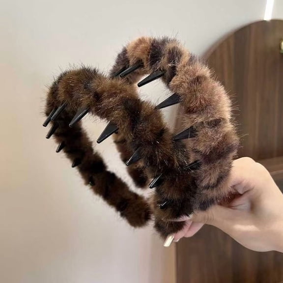 shyuyusa Headband for Women, High Skull Top Toothed Wash Face Hairpin for Hair