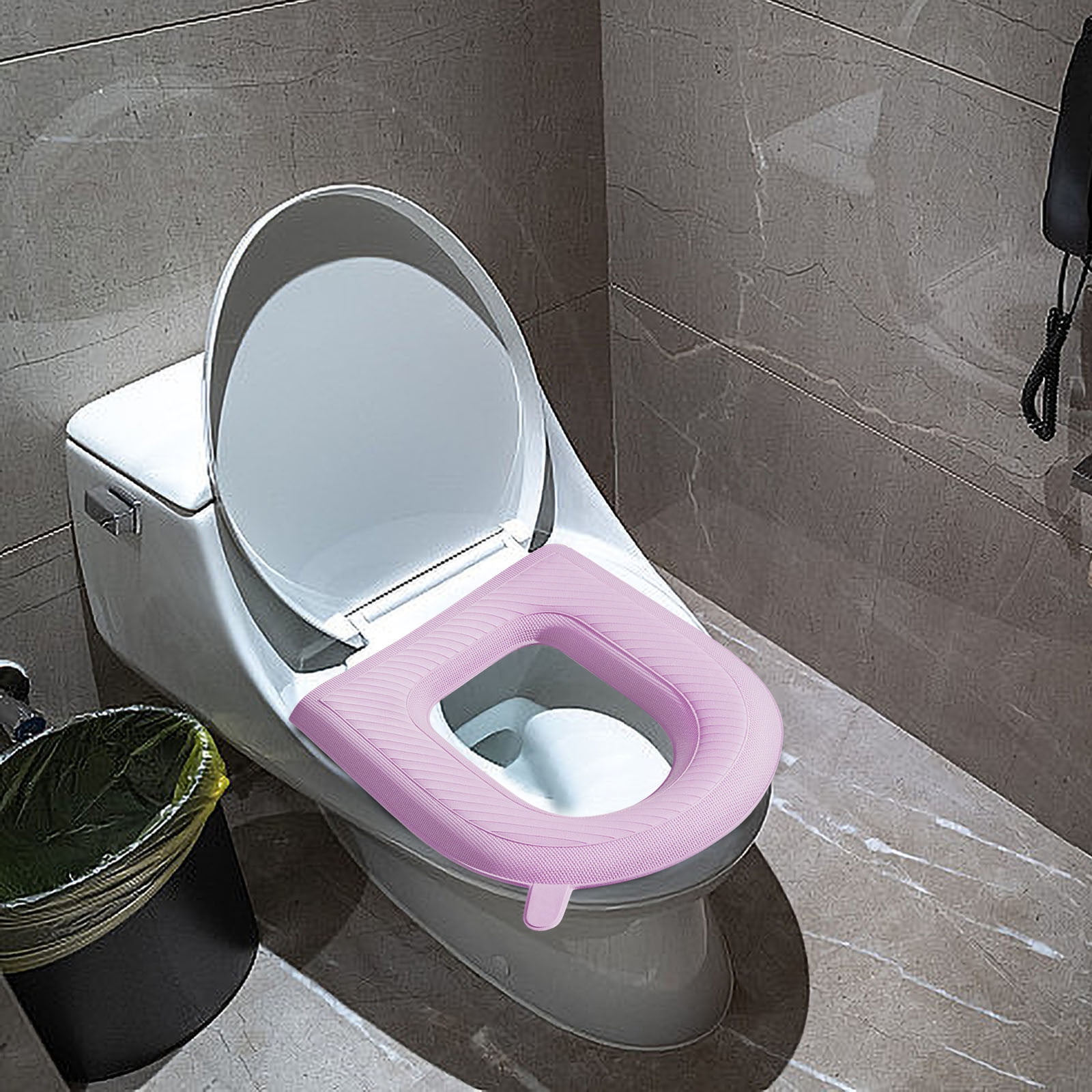 shyuyusa High Foam EVA Toilet Seat Cushion For Household Use Washable