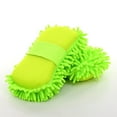 thumbnail image 1 of shyuyusa Microfiber Car Wash Sponge-Non-Scratch Wash Mitt-Two Sided Microfiber Wash Sponge-Microfiber Mitt for Cars Trucks Boats, 1 of 5