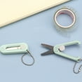 thumbnail image 1 of shyuyusa Mini Folding Scissors With Key Chain Mini Telescopic Small Foldable Scissors Portable Safe Pocket Travel Scissors Retractable Kids Shears Sharp For Cutting, Scrapbooking, Crafting, 1 of 6