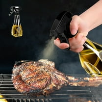 shyuyusa Oil Sprayer for Cooking, Glass Olive Oil Sprayer Mister with Brush, Olive Oil Vinegar Spritzer Sprayer Bottles Oil Dispenser for Kitchen, Widely Used for Air Fryer, Salad, Baking, BBQ