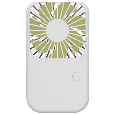 shyuyusa Powerful Small Personal Portable Fan USB Handheld Fan Portable Small Fan Rechargeable Handheld Fan Speed Adjustable USB Rechargeable Cooling for Kids Girls Woman Home Office Travel