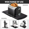 thumbnail image 1 of shyuyusa Sliding Tray For Coffee Maker Sliding Tray Pad Kitchen Appliance Mobile Rack Countertop Storage Rack For Air Fryer Toaster Stand Mixer With RollersBlack, 1 of 5