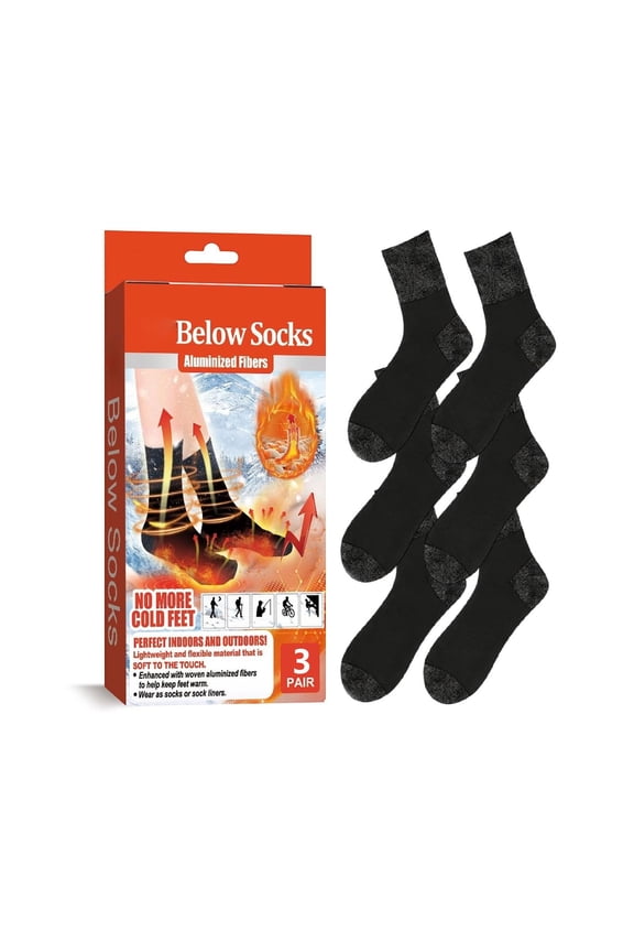 Smart Heating Socks with Built-in Circuit for Consistent Warmth, Thermal Winter Socks