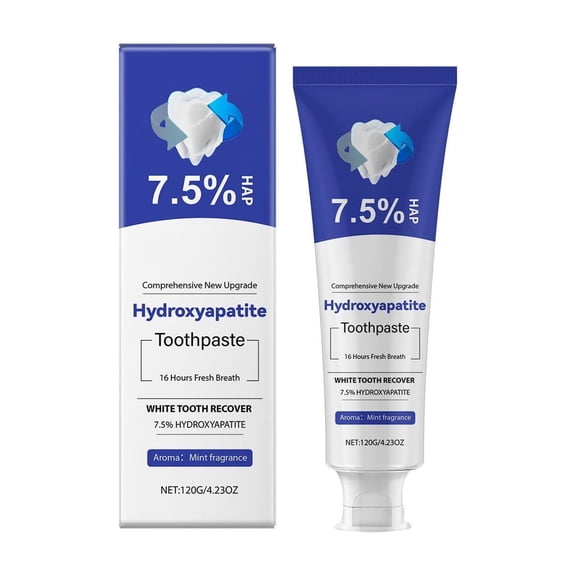 shyuyusa Toothpaste Hydroxyapatite Fresh Breath Teeth Toothpaste 4.23 oz