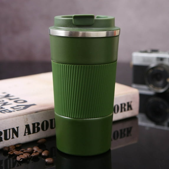 shyuyusa Stainless Steel Coffee Mug 510ml - Thermal Coffee Tumbler Stainless Steel Reusable Coffee Mug Keep Cold and Hot Gift for Men Women