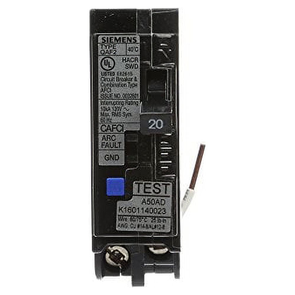 siemens qa120afcwg 20 amp combination arc fault circuit interrupter