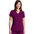 thumbnail image 1 of signature by grey's anatomy women's v-neck solid scrub top, 1 of 2