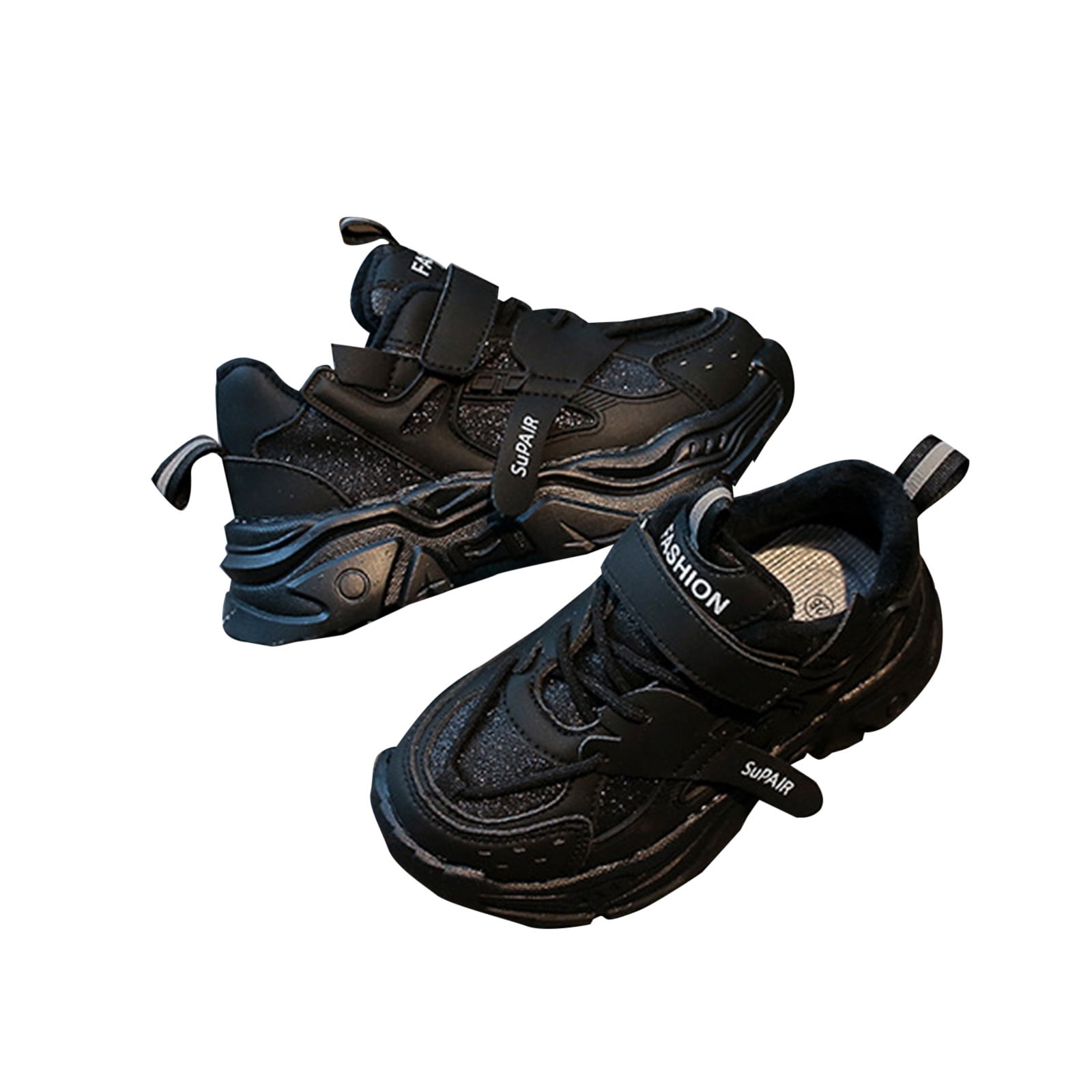 Girls Shoes Kids Shoes Girls Children Tennis Sports Gym Jogging Running Sneakers Black,11