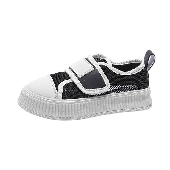 siilsaa Slip On Shoes for Girls Girls Basketball Shoes Little Kid Non-Slip Sport Sneakers Comfortable Shoes Black,34