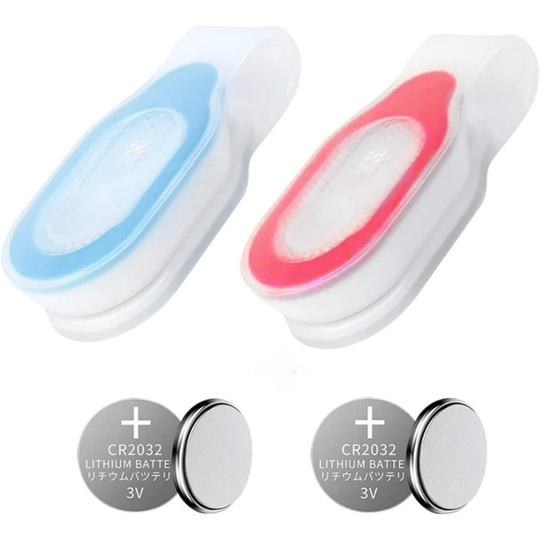 siisll 2 Pcs (Blue+RED) Night Light for Nurse, Hands Free