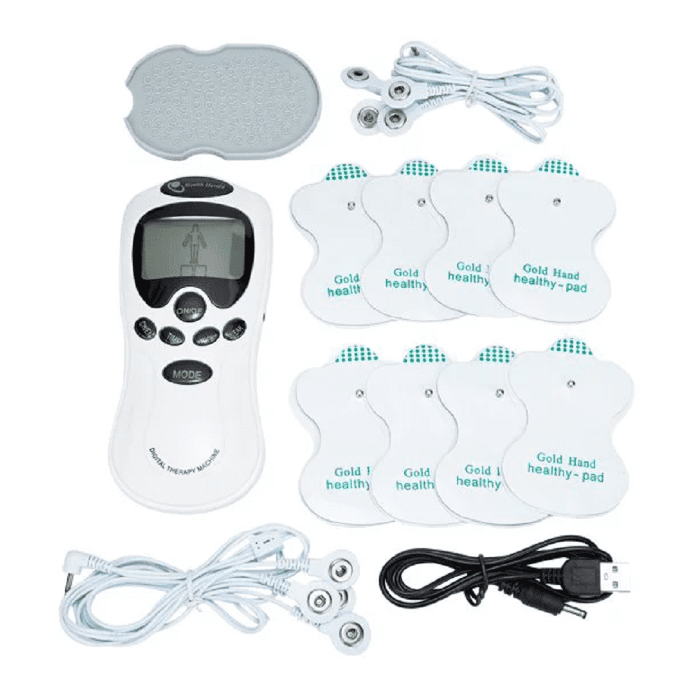 siisll 8 Modes Electric Pulse Massager Electronic Portable Handheld