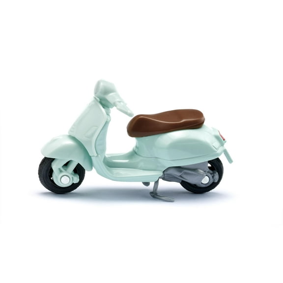 siku 1296, Vespa 125 GTS Super, Toy Scooter, Metal/Plastic, Mint, Rubberised Tyres, Handlebars and Moving Stand