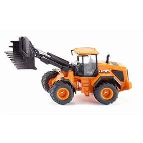 siku 3663, JCB 435S Agri Wheel Loader, 1:32, Metal/Plastic, Orange, Front Loader Exchange System