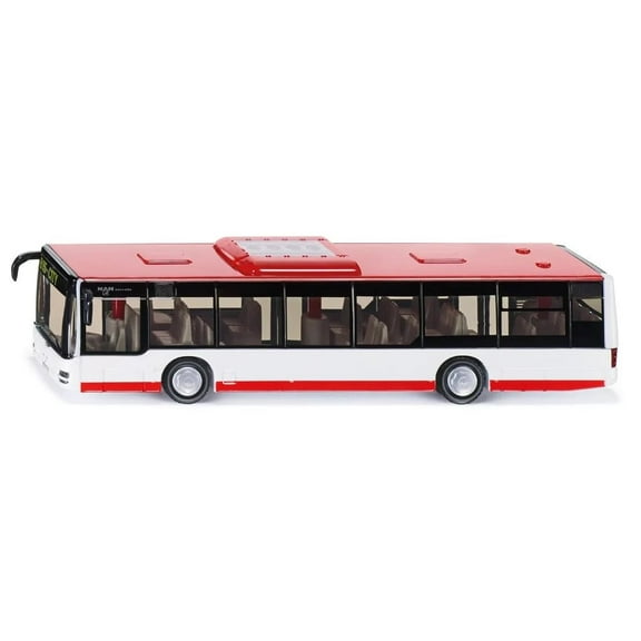siku 3734, City Bus, 1:50, Metal/Plastic, Functional Doors, Red/White