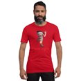 thumbnail image 1 of silent night Unisex t-shirt (Red, XS), 1 of 4
