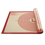 Behome Silicone Baking Mat, 28x20 Inch Extra Large Cookie Bread Rolling Mats Sheet, Non Slip Non Stick Silicone Mats for Kitchen Counter