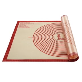 Behome Silicone Baking Mat, 28x20 Inch Extra Large Cookie Bread Rolling Mats Sheet, Non Slip Non Stick Silicone Mats for Kitchen Counter