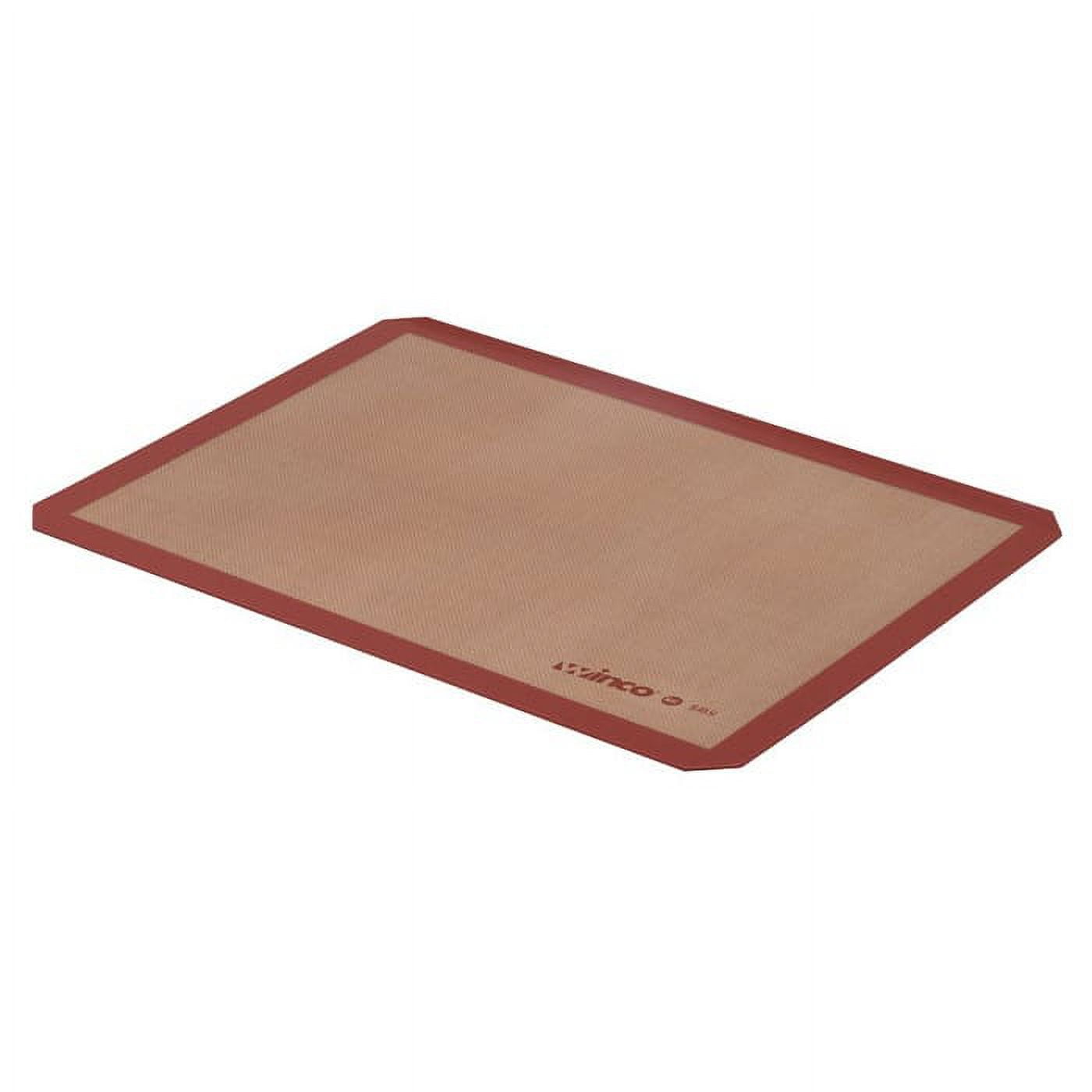 Red Silicone Rectangular Non-Stick Baking Mat