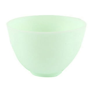 12.5X8CM Home Use Odorless Anti-drop Silicone Bowl Facial Mask Mixing Bowl  Prep Measuring Bowl (L, Purple) 