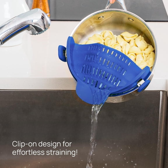 A silicone noodle filter suitable for cooking utensils - A heat-resistant water filter plate for vegetables and noodles - A kitchen small tool for cooking