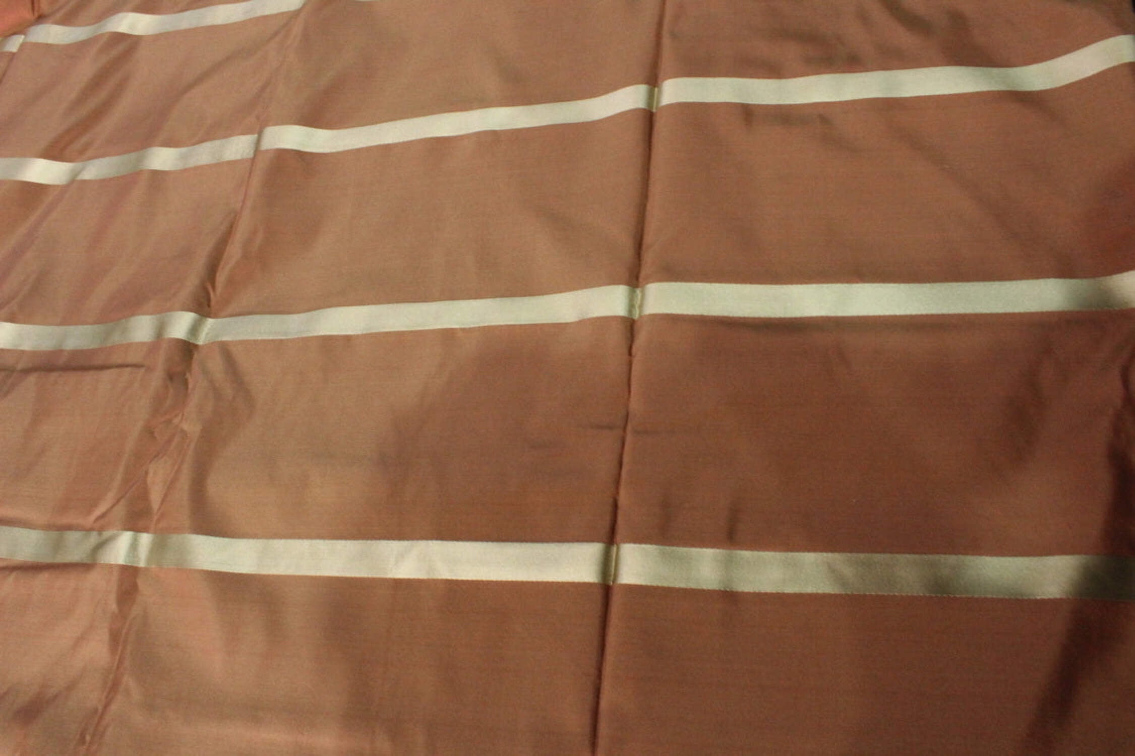 Golden Bronze Taffeta Silk Fabric