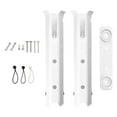 thumbnail image 1 of simhoa 2 Tube Fishing Rod Holder, Adjustable Sturdy,Portable Fishing Rod Rack with Mounting Screws for Garage Storage Boat Kayak white, 1 of 10