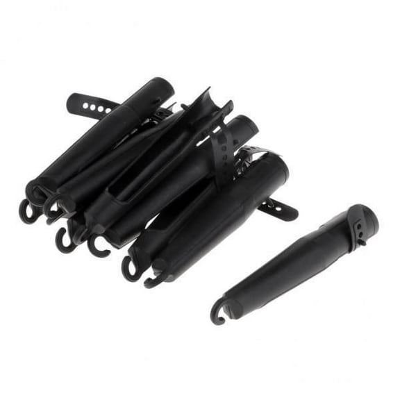 simhoa 2X 10pcs Sea Fishing Rod Cap Tip Protector Rock Pole Cover Sleeve Diameter 25mm