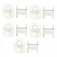 thumbnail image 1 of simhoa 2x10Pcs Fly Tying Bobbin Spools Gear Standard Thread Spool for Fishing Outdoor Clear 2.5cmx2.8cm, 1 of 10