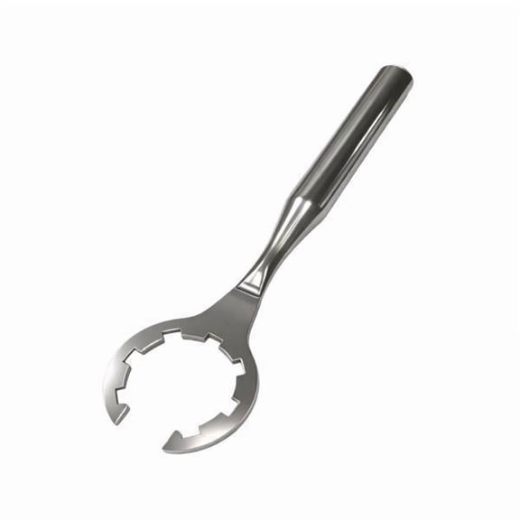 simhoa 2xStainless Steel Gas Fitting Wrench | Handle for Tight areas, fitting Wrench with Slotted Head