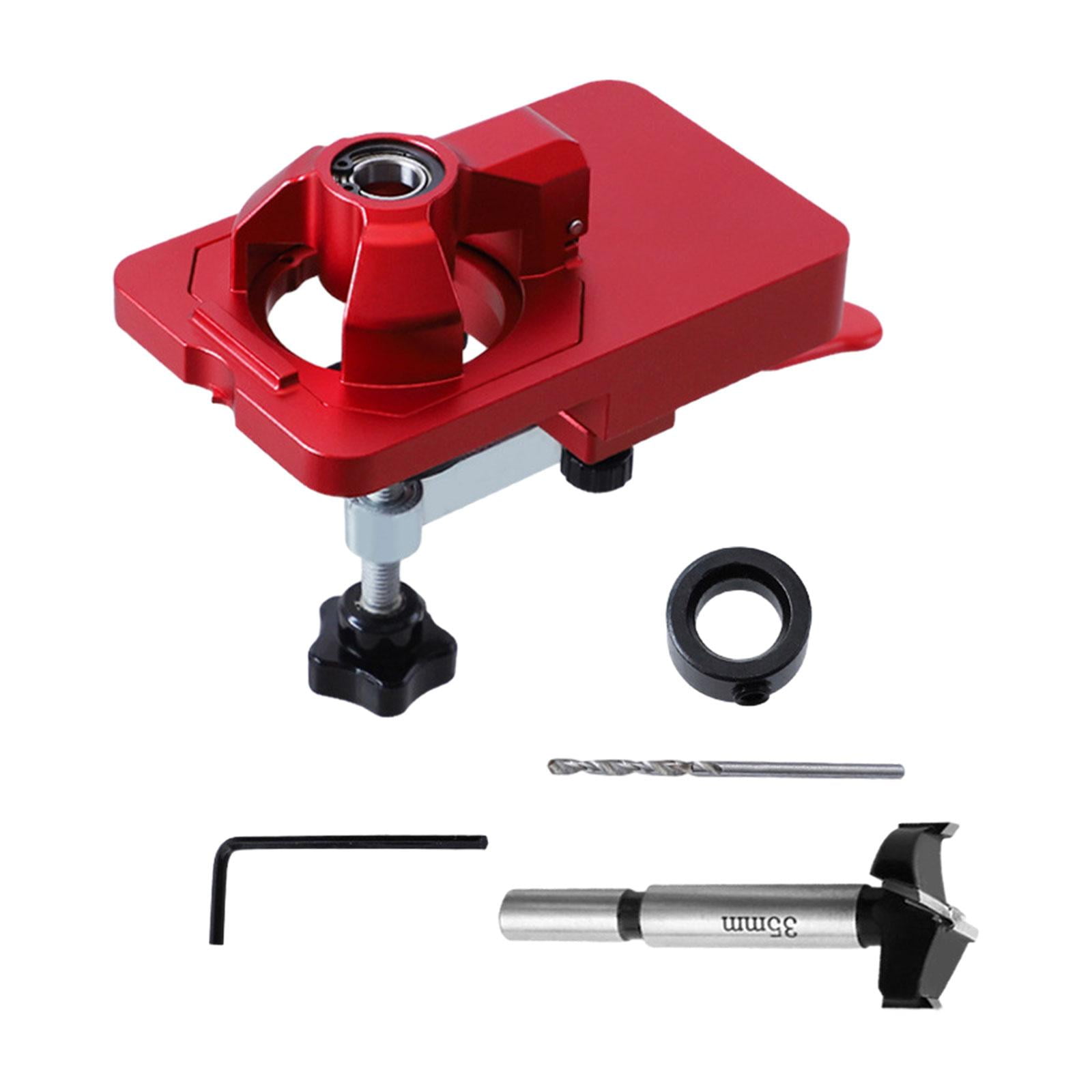 simhoa 35mm Door Concealed Hinge Jig Door Hinge Router Template