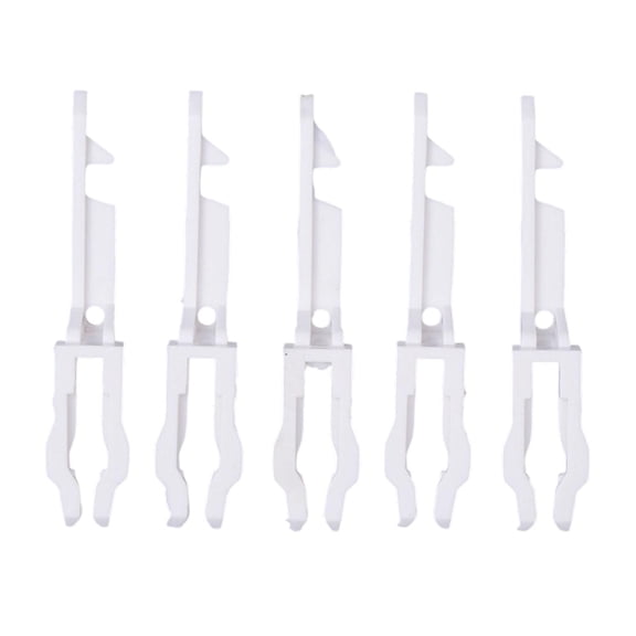 simhoa 5 Pieces Emergency Keys Fast Activation Device Straightforward Installation Sturdy Exigency Pull Station Keys for Homeowners white