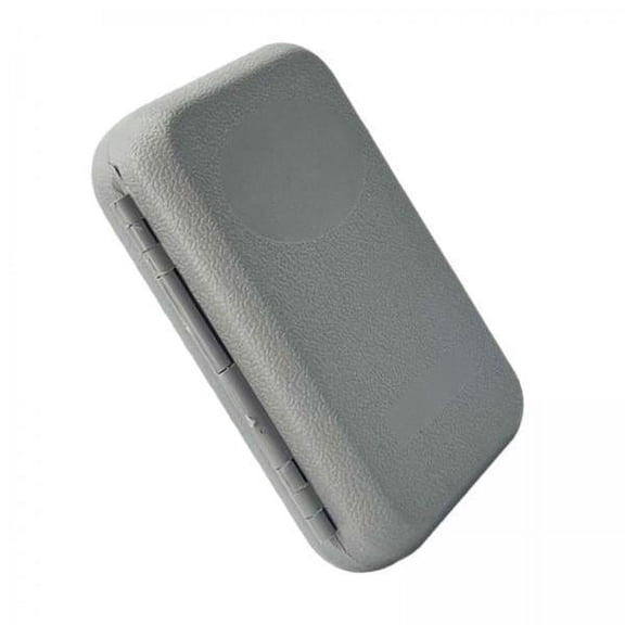 simhoa 5xWaterproof Fly Box Portable Hooks Storage Case Box Gray 5 Pcs