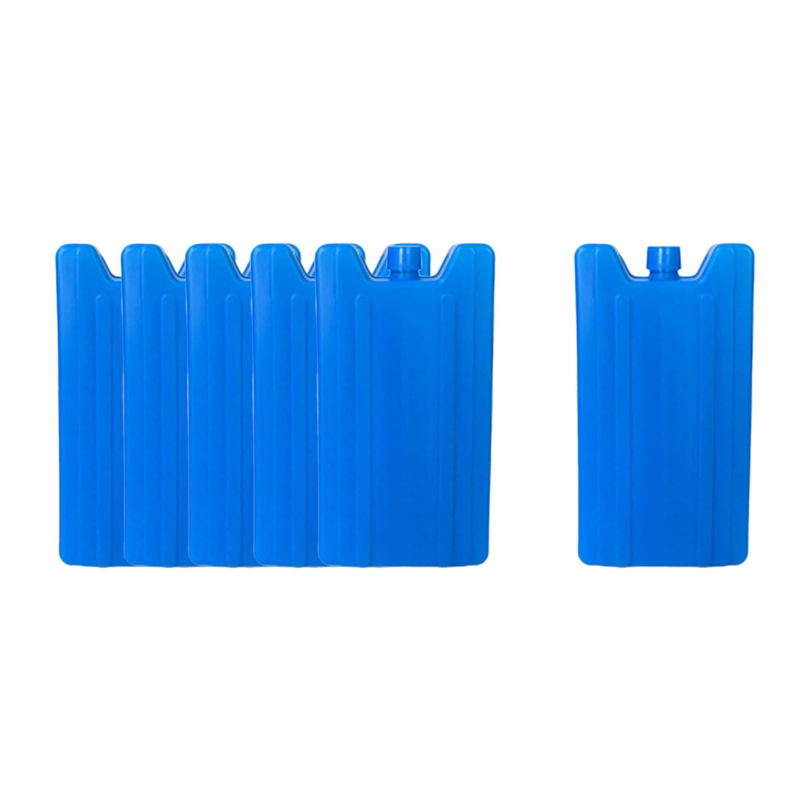 simhoa 6x Ice Pack for Coolers Lunch Box Coolers Space Saving Reusable Freezer Pack Ice Block for Home Fishing Hiking Travel Camping 9cmx3.8cmx16.5cm