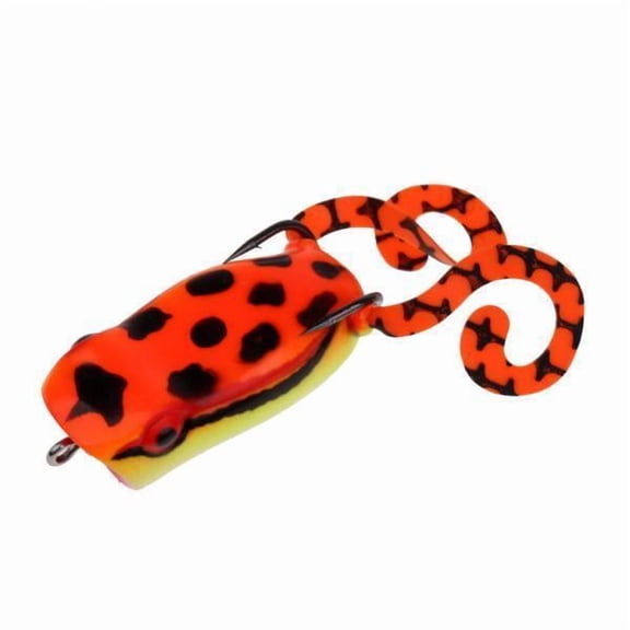 simhoa 6xFrog Lure Fishing Lures Crankbait Hooks Bass Baits Tackle Red