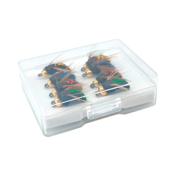 simhoa 8 Pieces Baits Fishing Hooks Anglers Fishing Tackles Portable Men Saltwater Ice Fishing Artificial s