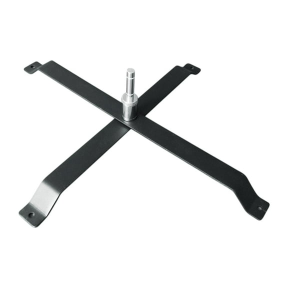 simhoa Advertisng Feather Banner Base Flag Pole Holder Iron Easy to Use Convenient Feather Flag Base for Beach Ground Outdoor Banner Type A