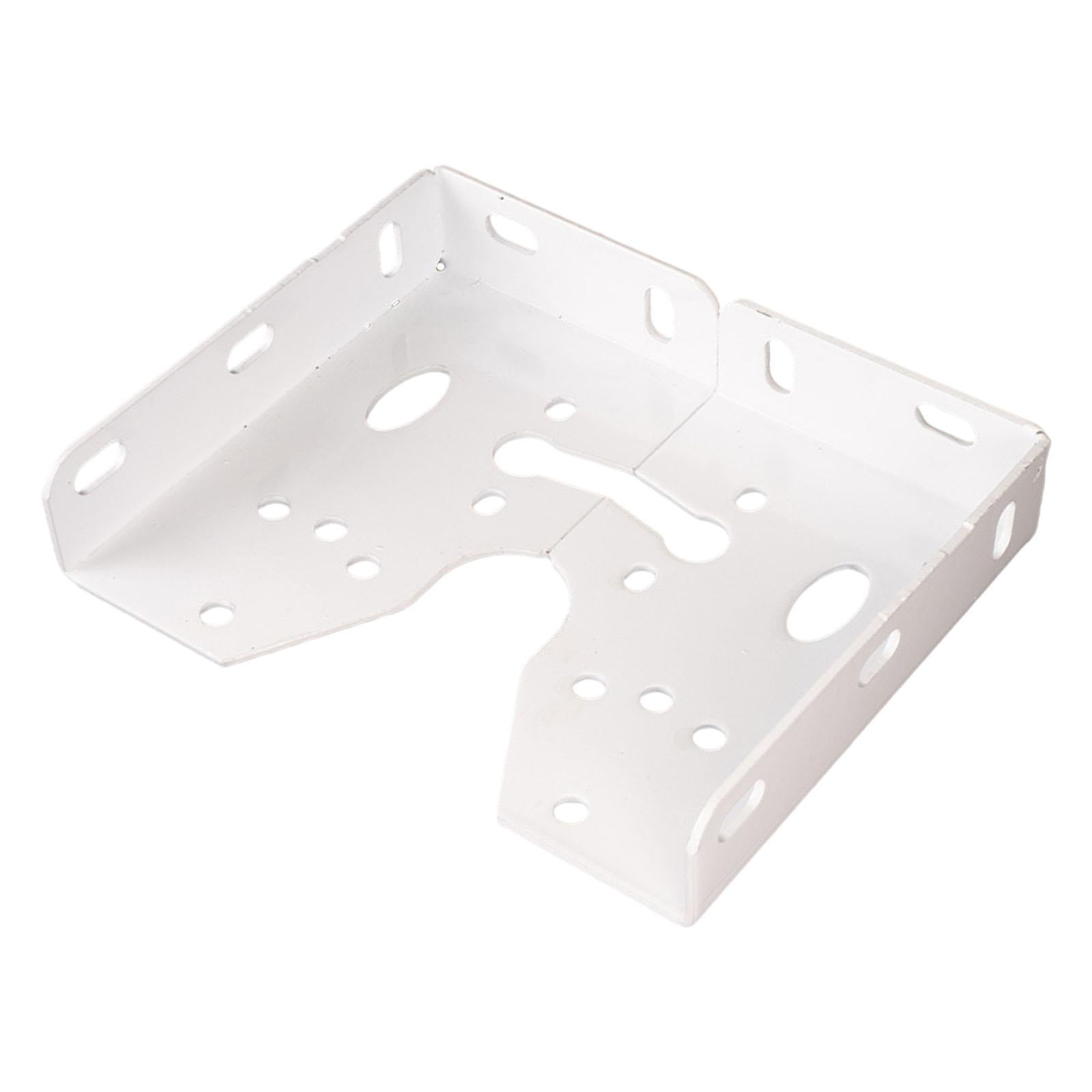 ECSiNG 10pcs Awning Mounting Pole Brackets White Awning Mounting