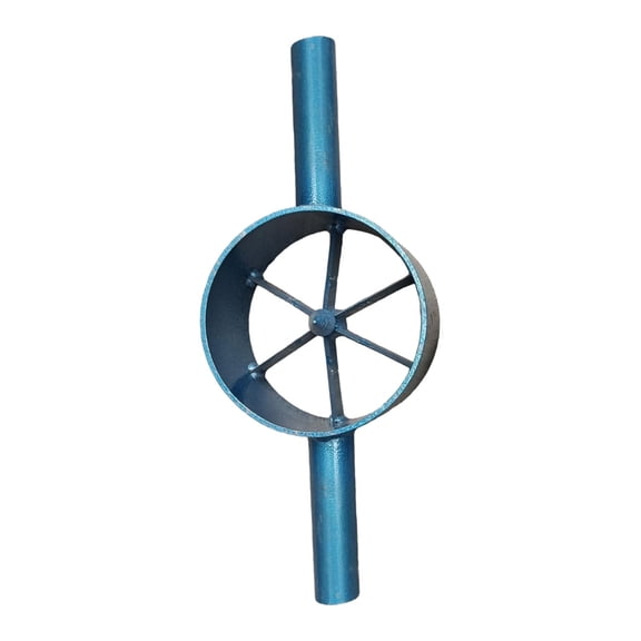 simhoa Bamboo Splitter Bamboo Tube Divider Easy to Break Manual Splitting Tool Breaker for Farm Craftsmen Garden Workplace Backyard Blue 6 Cuts
