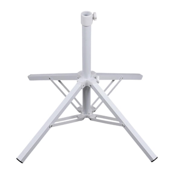 simhoa Beach Umbrella Stand Base Heavy Duty Parasol Base Holder Portable Foldable Iron Frame with Wind Stability Suitable for Beach Outings Garden Use Patio L
